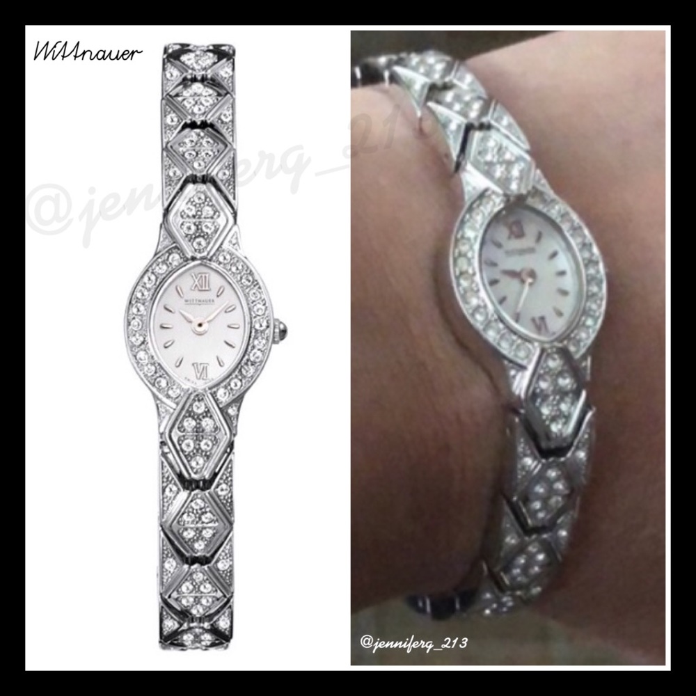 Wittnauer Woman’s Swarovski Crystal Watch 10L09 - Picture 5 of 5